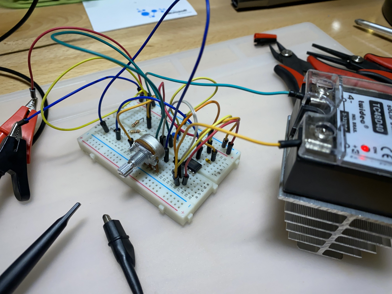 PWM circuit prototype